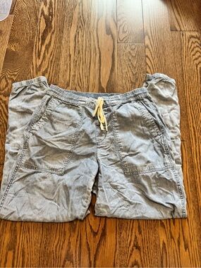 Women's Casual Drawstring Lounge Pants - Light Blue